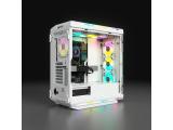 CORSAIR iCUE 5000T RGB Tempered Glass White Middle Tower ATX снимка №4