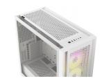 Corsair iCUE 5000D RGB Airflow True White Middle Tower E-ATX снимка №4