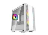 Описание и цена на Компютърна кутия Middle Tower DeepCool CC360 A-RGB White Micro ATX