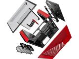 HYTE Y60 TG Black/Red Middle Tower E-ATX снимка №3 HYTE Y60 TG Black/Red Middle Tower E-ATX снимка №3