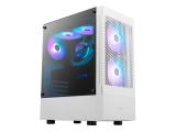 Описание и цена на Компютърна кутия Middle Tower Gamdias TALOS E3 MESH White - aRGB TG ATX