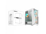 Gigabyte C301 White V2 TG RGB Fusion Middle Tower E-ATX снимка №6