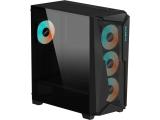 Gigabyte C301 Black V2 TG RGB Black Middle Tower E-ATX снимка №2
