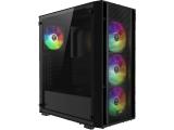Gamdias AURA GC2 Elite Mesh RGB TG Middle Tower ATX снимка №2