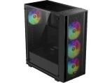 Gamdias AURA GC2 Elite Mesh RGB TG Middle Tower ATX снимка №4