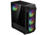 Gamdias AURA GC1 Elite Mesh RGB TG Middle Tower ATX снимка №4