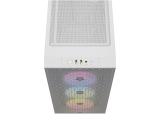 Corsair 3000D RGB AIRFLOW White CC-9011256-WW Middle Tower ATX снимка №5 Corsair 3000D RGB AIRFLOW White CC-9011256-WW Middle Tower ATX снимка №5