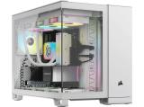Описание и цена на Компютърна кутия Middle Tower Corsair iCUE LINK 2500X RGB Dual Chamber TG White Micro ATX