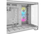 Corsair iCUE LINK 2500X RGB Dual Chamber TG White Middle Tower Micro ATX снимка №4