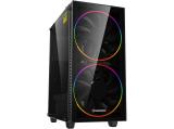 Описание и цена на Компютърна кутия Middle Tower Gamemax Black Hole ARGB E-ATX