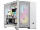 Описание и цена на Компютърна кутия Middle Tower Corsair 2500D AIRFLOW Dual Chamber White Micro ATX
