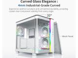 Montech KING 95 Pro Dual Chamber ARGB White Middle Tower ATX снимка №3 Montech KING 95 Pro Dual Chamber ARGB White Middle Tower ATX снимка №3