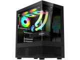 1stPlayer MIKU Mi7-A Black Компютърна кутия Middle Tower Mid Tower Цена и описание.