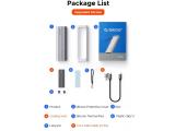 Orico външна кутия за диск Storage - Case - M.2 NVMe/SATA M/B key USB3.1 Typе AXM2S-G2-GY-BP Кутии за дискове M.2 (SATA / NVMe) снимка №5 Orico външна кутия за диск Storage - Case - M.2 NVMe/SATA M/B key USB3.1 Typе AXM2S-G2-GY-BP Кутии за дискове M.2 (SATA / NVMe) снимка №5