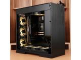 Geometric Future Model 8 Dharma Black/Gold Middle Tower E-ATX снимка №3