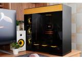 Geometric Future Model 8 Dharma Black/Gold Middle Tower E-ATX снимка №4