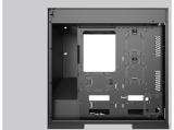 Geometric Future Model 8 Dharma Black/Gold Middle Tower E-ATX снимка №5