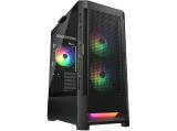 Описание и цена на Компютърна кутия Middle Tower COUGAR Duoface RGB Black E-ATX