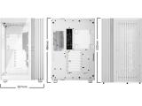 be quiet! LIGHT BASE 900 DX White BGW70 Big Tower XL-ATX снимка №2 be quiet! LIGHT BASE 900 DX White BGW70 Big Tower XL-ATX снимка №2