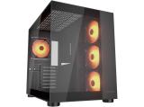 Описание и цена на Компютърна кутия Middle Tower COUGAR FV150 RGB Black ATX