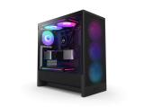 Описание и цена на Компютърна кутия Middle Tower NZXT H5 Flow RGB Black (2024) E-ATX