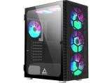 Описание и цена на Компютърна кутия Middle Tower Montech X3 Glass RGB Black ATX