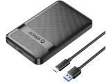 Описание и цена на Други кутии Кутии за дискове Orico Storage Case 2.5 inch USB-C 2577C3-V1-BK 2.5