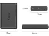 Orico Storage Case 3.5 inch USB-A black DDL35-U3-EU-BK Кутии за дискове 3.5 снимка №2 Orico Storage Case 3.5 inch USB-A black DDL35-U3-EU-BK Кутии за дискове 3.5 снимка №2