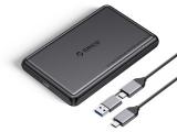 Описание и цена на Други кутии Кутии за дискове Orico Storage Case 2.5 inch USB-C/A Black DDL25-C3-BK 2.5