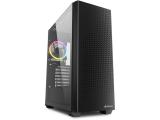 SHARKOON VS9 RGB Black Middle Tower ATX снимка №3