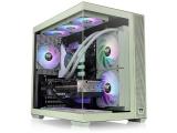 Описание и цена на Компютърна кутия Middle Tower Thermaltake View 380 TG ARGB Matcha Green ATX