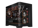 1stPlayer UV6 Black Middle Tower Micro ATX снимка №2