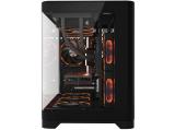 1stPlayer UV6 Black Middle Tower Micro ATX снимка №3