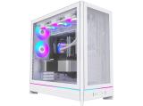 Описание и цена на Компютърна кутия Middle Tower Montech HS01 PRO (W) 5x 120 mm ARGB Fans White ATX
