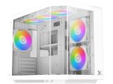 Xigmatek Cubi M Arctic 6x ARGB Fans EN42805 Middle Tower Micro ATX снимка №2