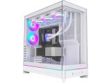Описание и цена на Компютърна кутия Middle Tower Montech HS02 PRO (W) 5x 120 mm ARGB Fans White ATX