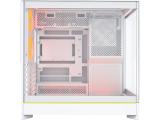 Montech HS02 PRO (W) 5x 120 mm ARGB Fans White Middle Tower ATX снимка №5