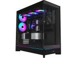 Описание и цена на Компютърна кутия Middle Tower Montech HS02 PRO (B) 5x 120 mm ARGB Black ATX