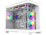 Описание и цена на Компютърна кутия Middle Tower Gamemax HYPE-M White 3x 120mm ARGB fans GM-14100902477 Micro ATX