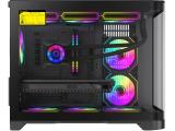 Gamemax HYPE-M Black 3x 120mm ARGB fansGM-14100902476 Middle Tower Micro ATX снимка №3