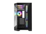 Gamemax HYPE-A Black 4x 120mm ARGB fans GM-HYPE-A-BK Middle Tower ATX снимка №3 Gamemax HYPE-A Black 4x 120mm ARGB fans GM-HYPE-A-BK Middle Tower ATX снимка №3