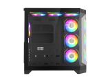 Gamemax HYPE-A Black 4x 120mm ARGB fans GM-HYPE-A-BK Middle Tower ATX снимка №4 Gamemax HYPE-A Black 4x 120mm ARGB fans GM-HYPE-A-BK Middle Tower ATX снимка №4