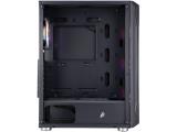 1stPlayer Firebase X5 RGB v2 4 fans included X5-BK-4F1 Middle Tower ATX снимка №4