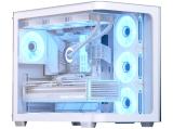 AeroCool P500C-G-WT-v1 4x 120mm Infinity Mirror A-RGB Middle Tower ATX снимка №2