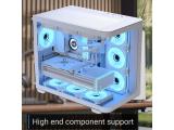 AeroCool P500C-G-WT-v1 4x 120mm Infinity Mirror A-RGB Middle Tower ATX снимка №6