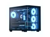 Описание и цена на Компютърна кутия Middle Tower AeroCool P500C-G-BK-v1 4x 120mm Infinity Mirror A-RGB ATX