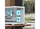 AeroCool P300C-G-WT-v1 3x 120mm Infinity Mirror A-RGB Middle Tower Micro ATX снимка №6