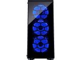 Inter-Tech CXC2 Blue Middle Tower ATX снимка №2