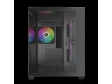 Gamdias AURA GC10M v2 3x 120 mm A-RGB TG Middle Tower Micro ATX снимка №3
