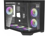 Aigo Case mATX - FT418 Black 6x 120mm A-RGB fans Middle Tower Micro ATX снимка №2